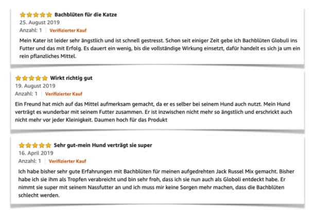 Bachblüten Globuli für Hunde und Katzen im TEST 2019 Erfahrungen